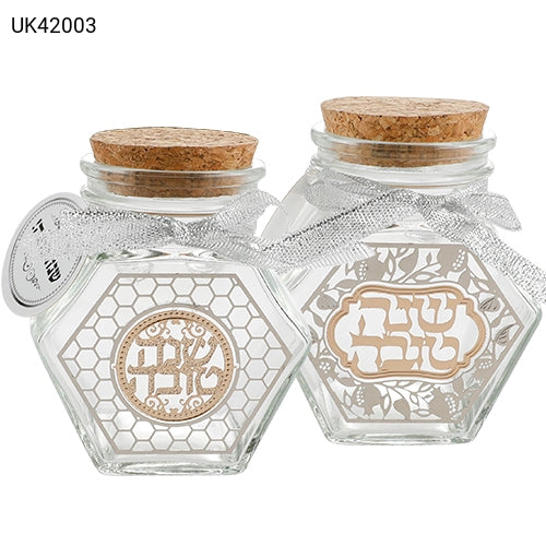 כלי לדבש מזכוכית